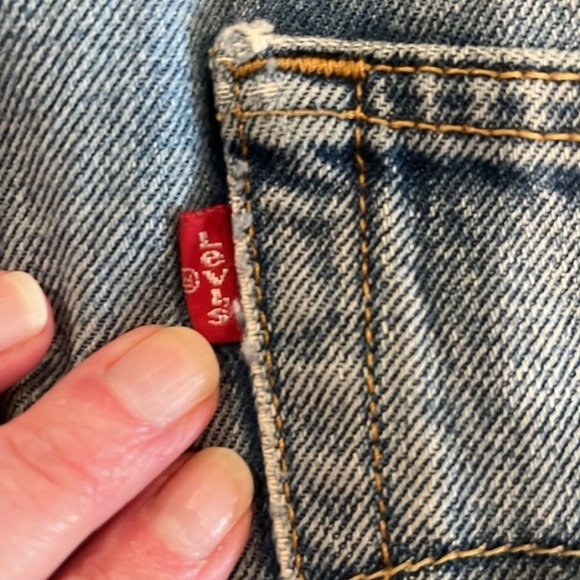 Men’s vintage 80s Levi’s 501 button fly size 36 x 36 - Picture 10 of 15